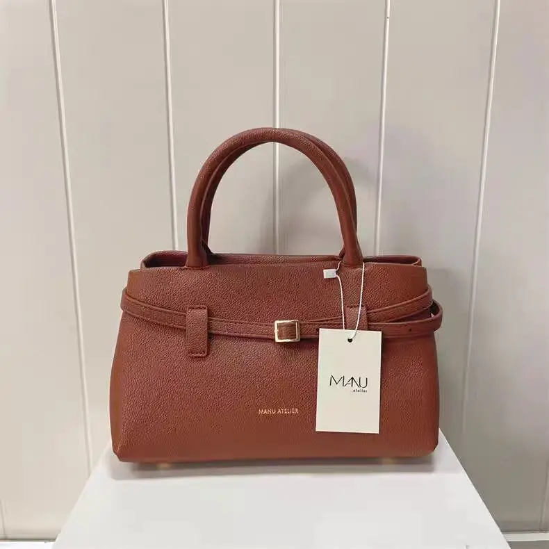 Manu Atelier Новая женская легкая сумка через плечо Сумка высокого качества