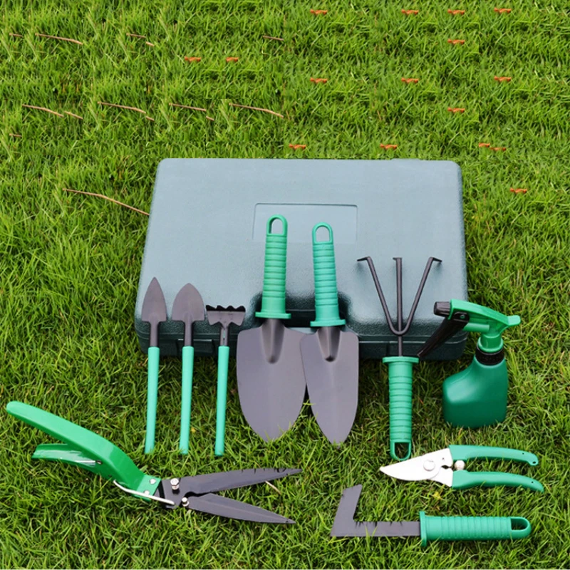 

5/10pcs/Set Garden Plant Tool Set Clippers Irrigation Watering Tool Garden Pruning Planting Gardening Shovel Rake Tools Kit
