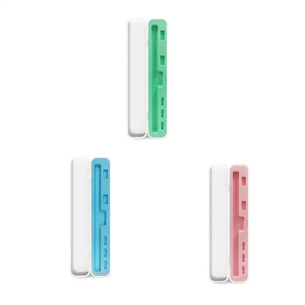 

Держатель для карандашей, компактная коробка для ручек, разноцветный простой стиль, принадлежности для ноутбука, защита, милый подарок, син...