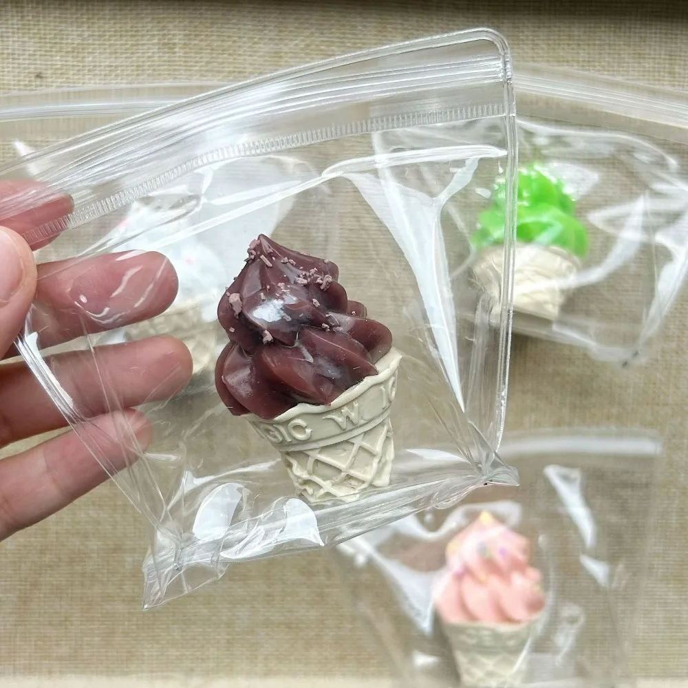 Милый стиль конус для мороженого сжимаемая игрушка супер мягкое реалистичное