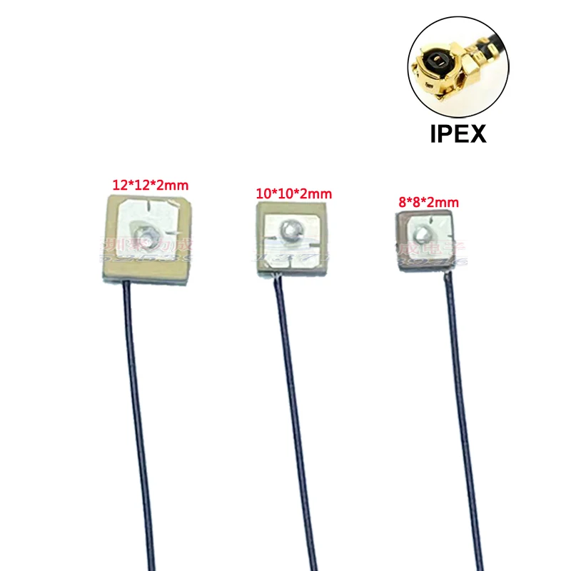 2 шт., встроенная керамическая антенна IPEX IPX UFL BDs, 10 см