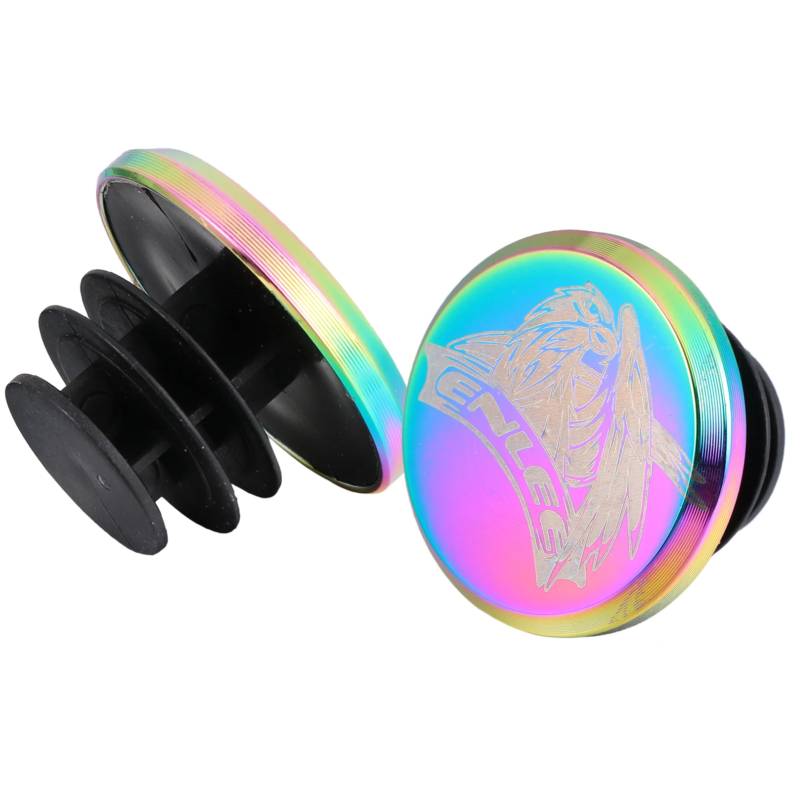 

2Pcs Handlebar Plug Durable Useful Handlebar End Plugs Bar Grip Plugs for