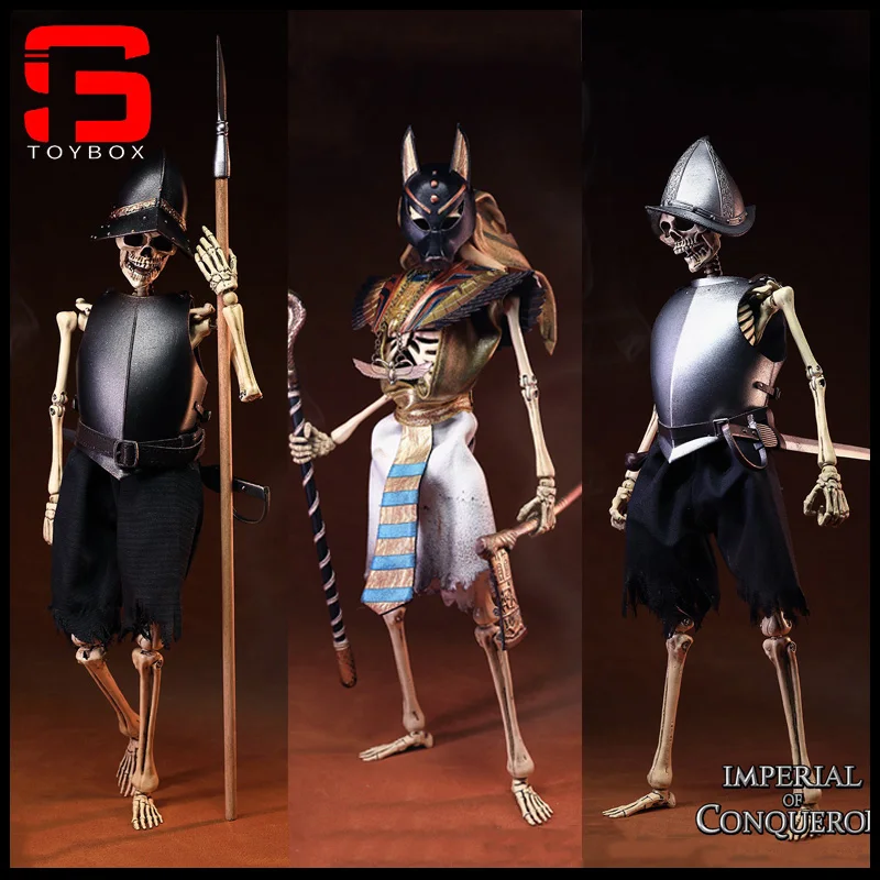 

2023 Q4 COOMODEL NS012/13/14/15 1/6 Imperial Conquerer Defender Judge Hunter Action Figure 29 CM Skeleton Soldier Figure Model