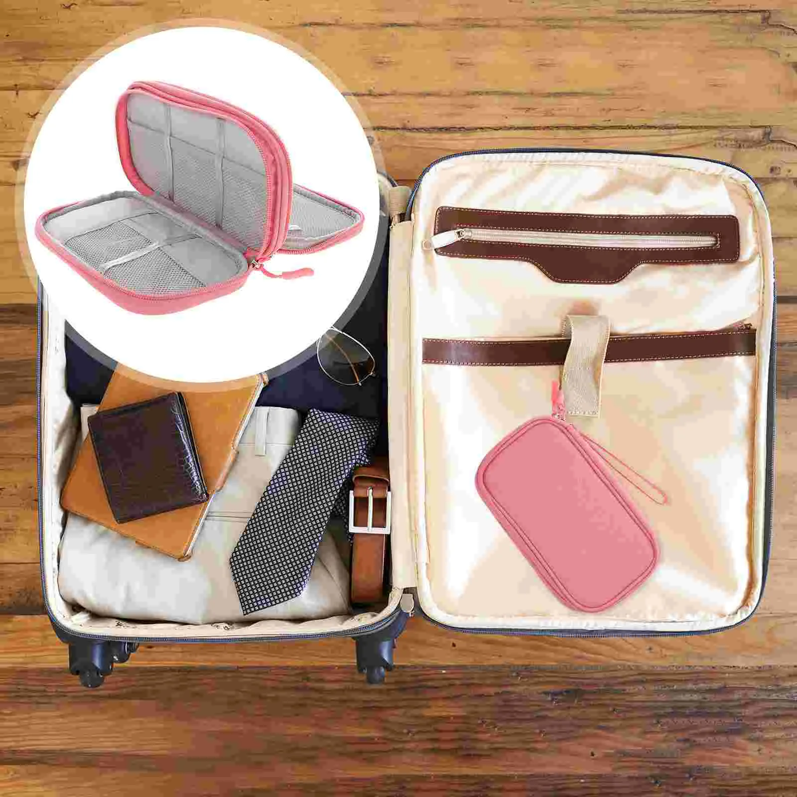 

Cableorganizer Digital Electronic Pouch Storage Travel Case Data Line Packing Portable Accessories Carrying