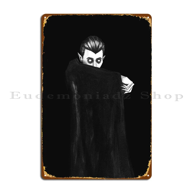 

Дракула забывает о металлическом плакате, персонализированный настенный плакат для гаража, декор для кухни, Настенная роспись, жестяной плакат