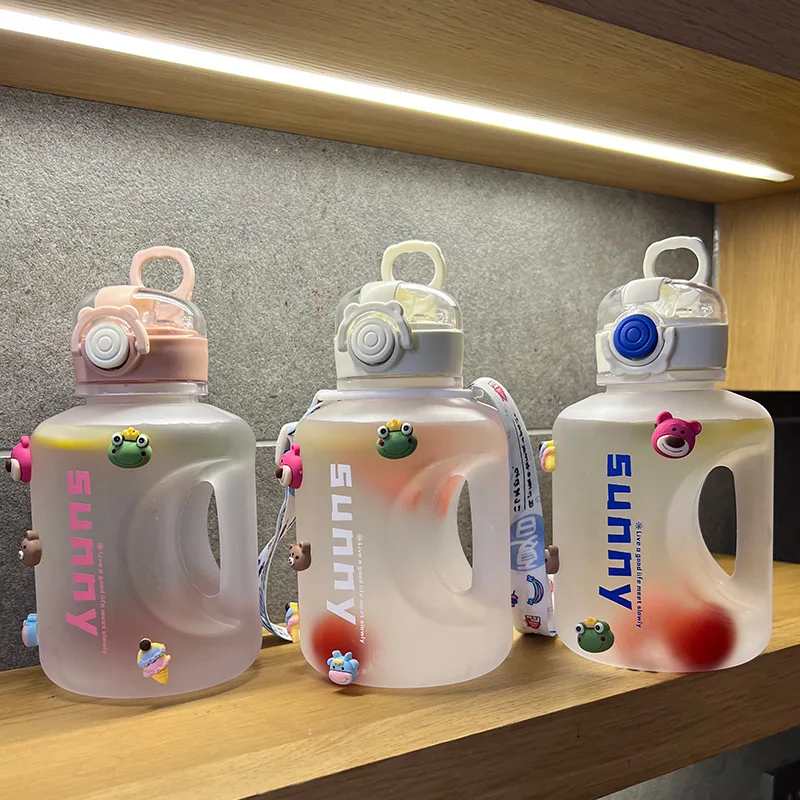 Бутылка для воды девочек бесплатная доставка спортивный кувшин фитнеса