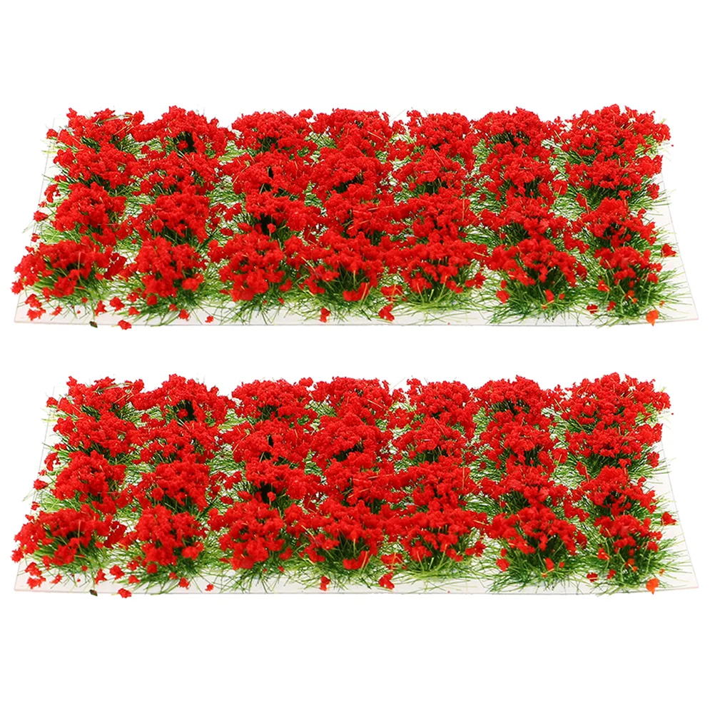 

2 коробки, кластеры искусственной травы, игровой пейзаж, миниатюрные украшения «сделай сам», ботаническая статическая модель из смолы