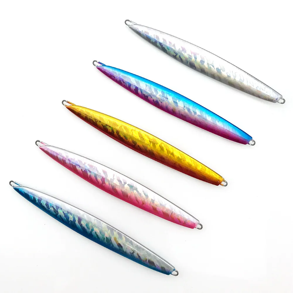 Морская рыболовная приманка светящаяся с железными пластинами 80 г | Спорт и