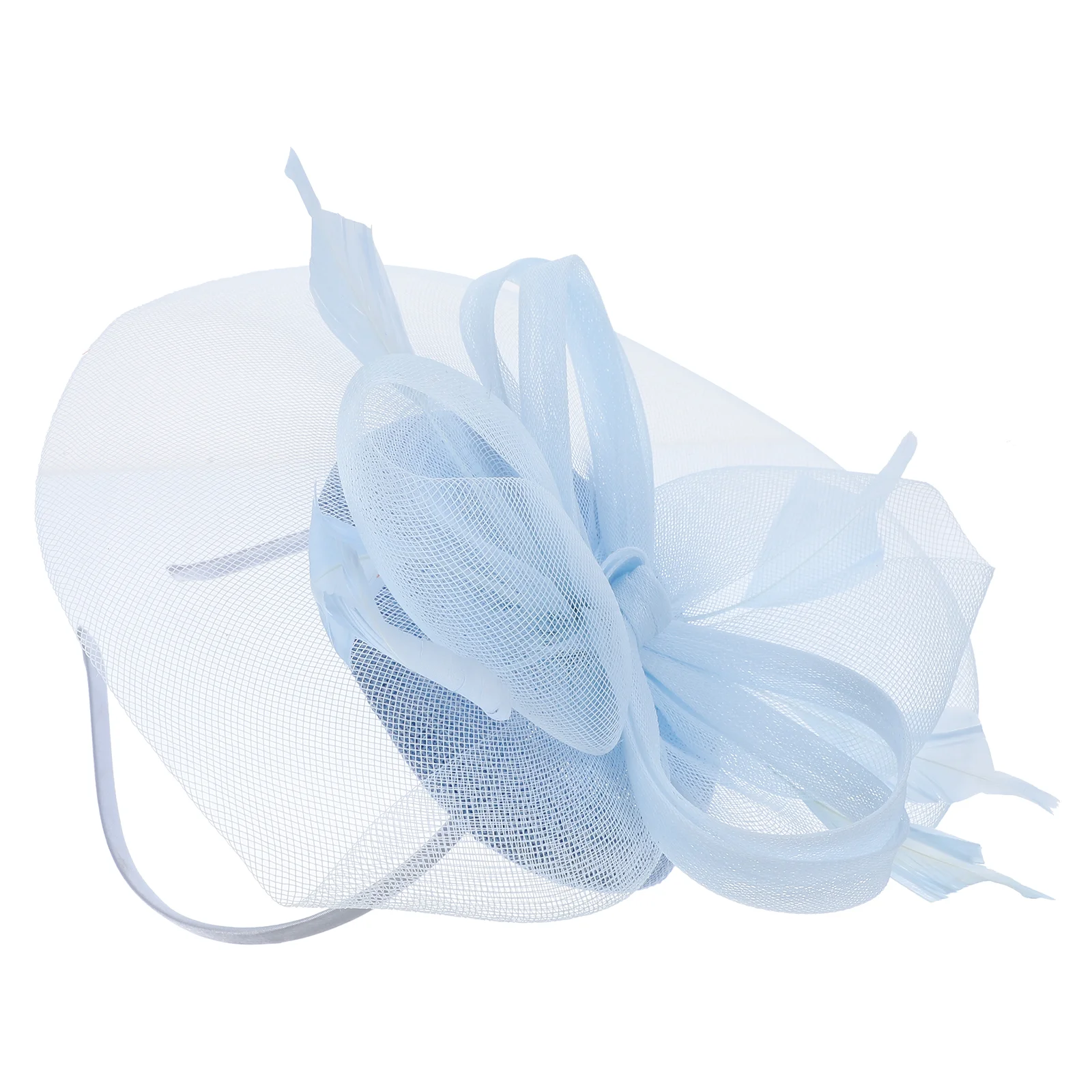 

Wedding Bride Fascinator Hat Fascinators Vintage Hair Accessory For Women Mesh Banquet Headdress