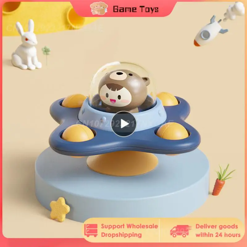 

1~10PCS Suction Cup Toy Suction Cup Gyroscope Dining Table Toy Gyroscope Kids Gifts Dustproof Rocket Suction Cup Toys