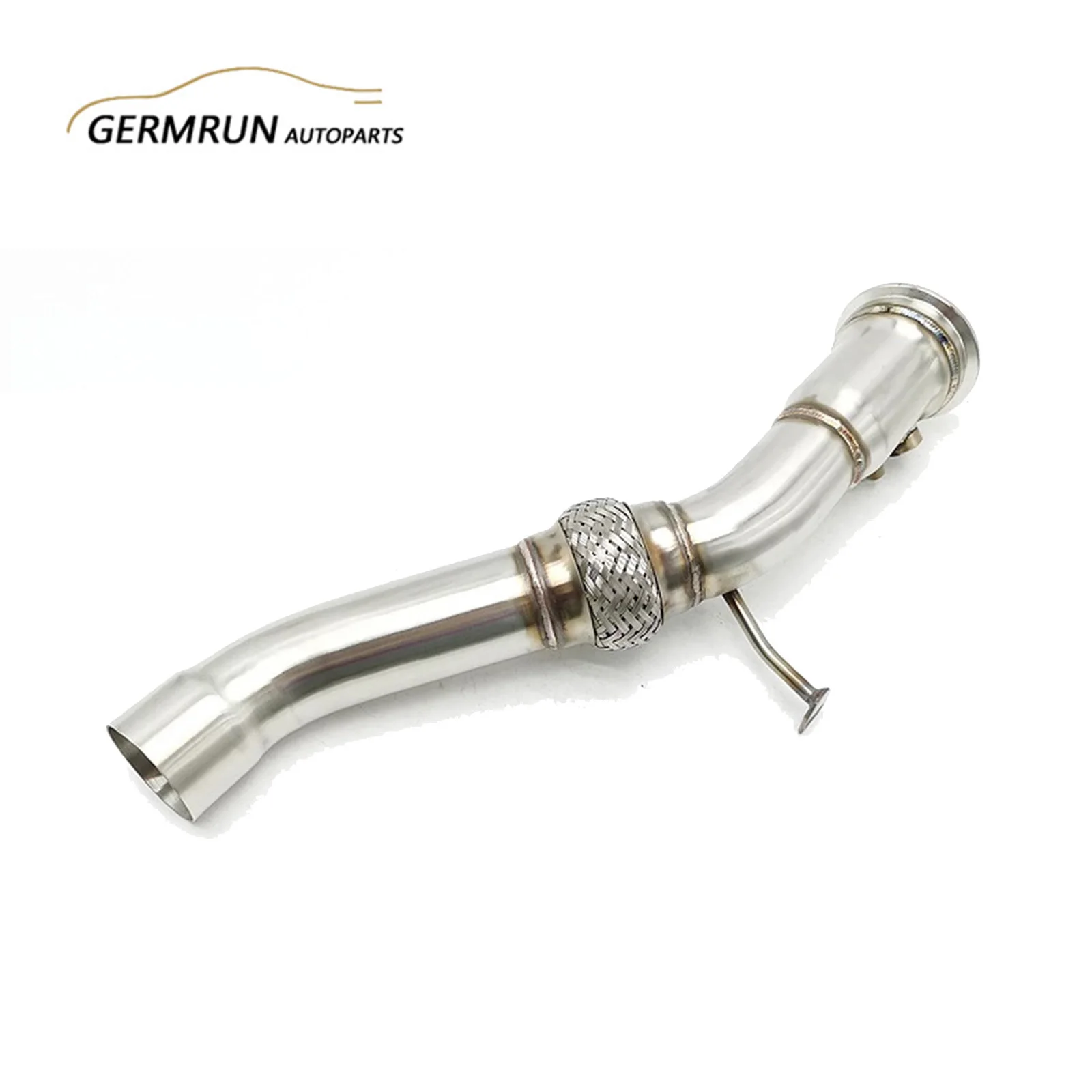 

Stainless Steel Exhaust Downpipe For BMW E90 E60 330D 325D 530D M57N2 DPF OFF