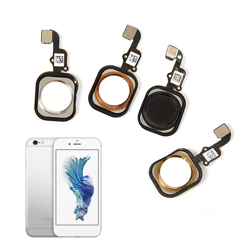 

1 шт. Кнопка Home гибкий кабель Кнопка Home 6P 6Plus Меню Кнопка HomeButton сменный гибкий кабель