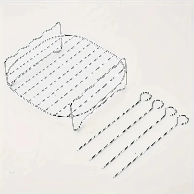 

Подставка для фритюрницы из нержавеющей стали с шампурами