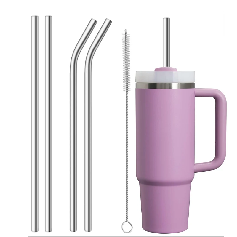 

Многоразовые соломинки из нержавеющей стали 6 штук