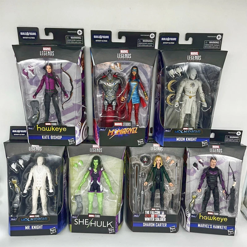 

Новинка фигурки героев фигурок Hasbro Marvel: луна, рыцарь, ястребик, Кейт, Бишоп, она, Халк, мистер, рыцарь, Шарон Картер, мисс Марвел, подарки