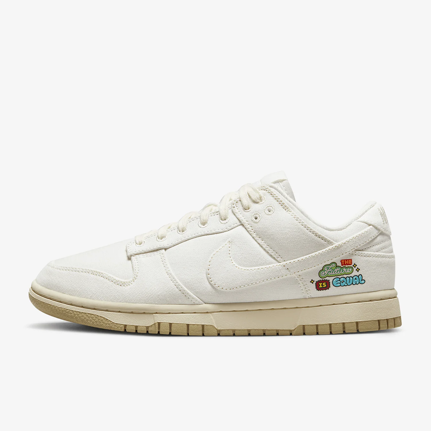 Фото Женские повседневные туфли Nike Genuine Dunk Low в стиле ретро с низким берцем FD0868-133 №2