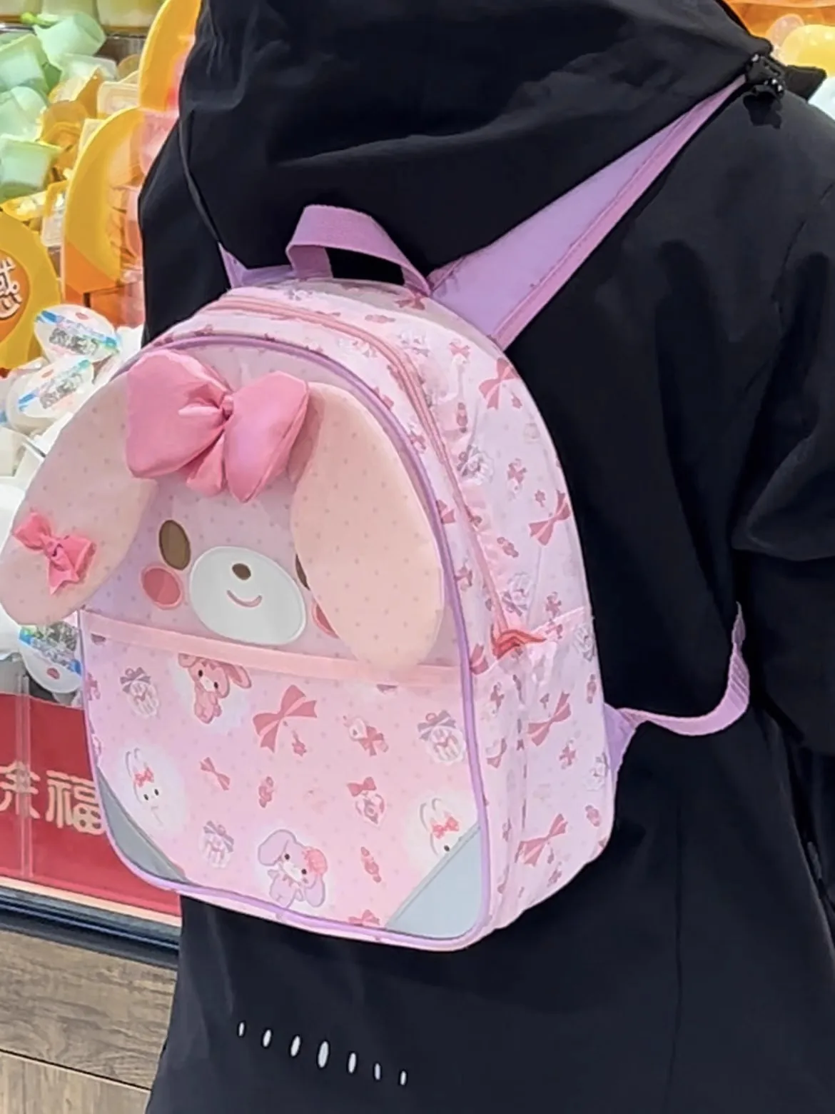 Новый милый рюкзак с кроликом для девочек детский школьные сумки женщин