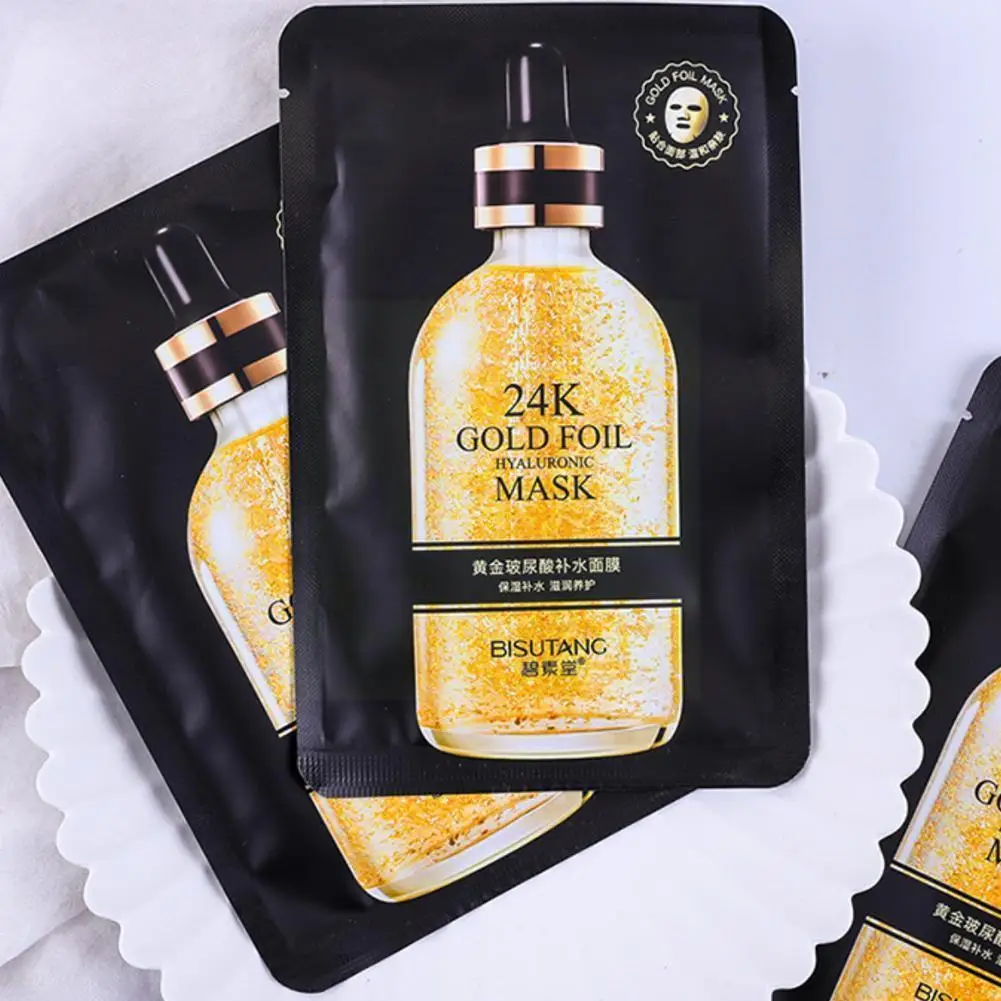 

24k Gold Hyaluronic Acid Hydrating Moisturizing Tone Anti-wrinkle Firming Skin Skin Care Brightening U2a5