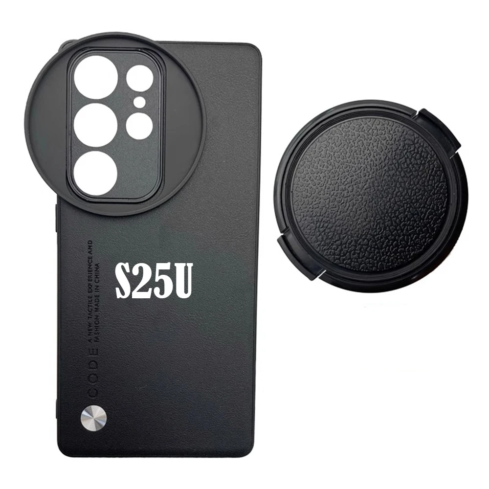 Фото Для Samsung S25 Ultra S24 S23 Ultra 67MM Резьбовой интерфейс Фильтрующее кольцо-адаптер Чехол для телефона Универсальный звездный фильтр ZOMEI CPL VU №4