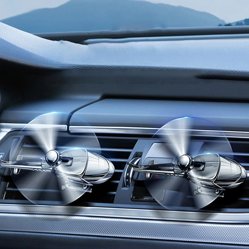 

Car Air Outlet Helicopter Flavoring Plane Air Freshener Dashboard Decoration Auto Airplane Fragrance Diffuser Perfume Ornament