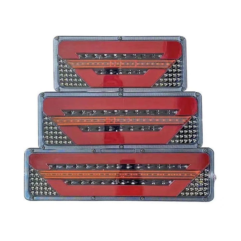 

2x 12/24V Waterproof LED Rear Tail Stop Reverse Indicator Light Truck Trailer Caravan Van Lamp Brake Reversing Traffic FogLamp