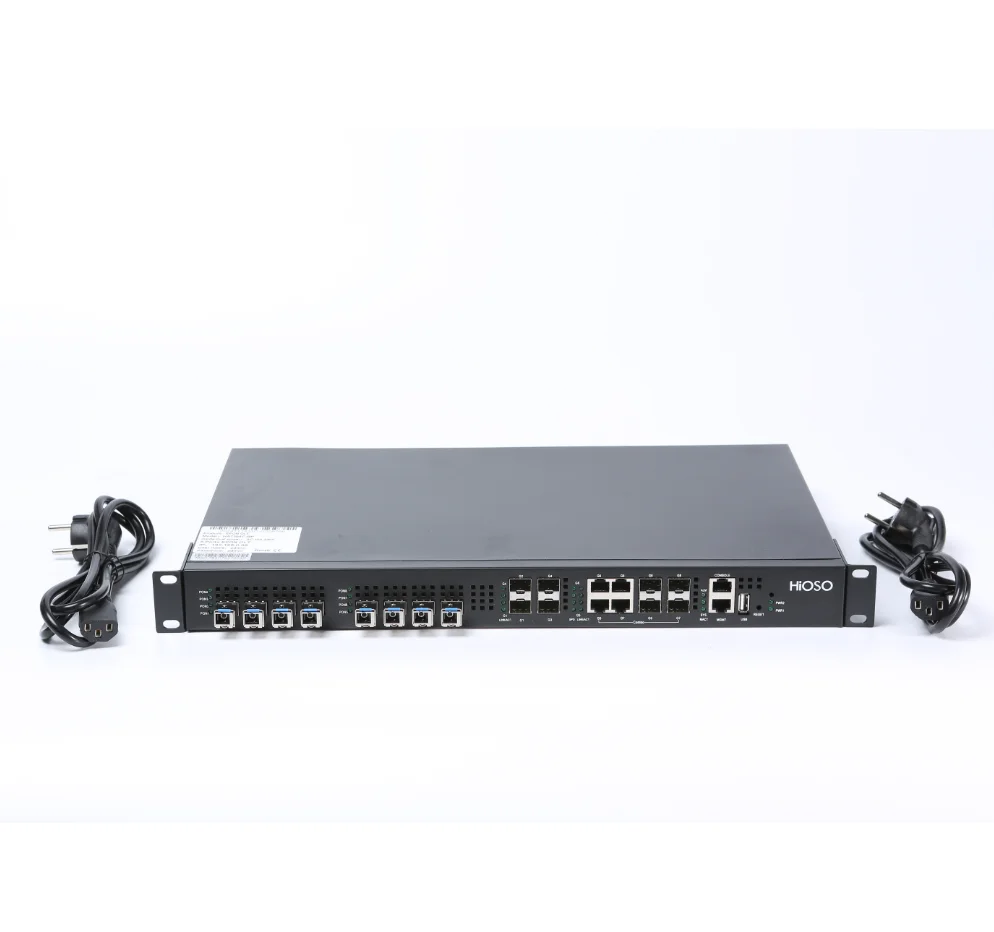 Фото 2026 HA7308C Двухпортовое оптическое оборудование OLT EPON с 8 портами, 4PON/8PON, FTTH OLT, 2AC, без SFP №1