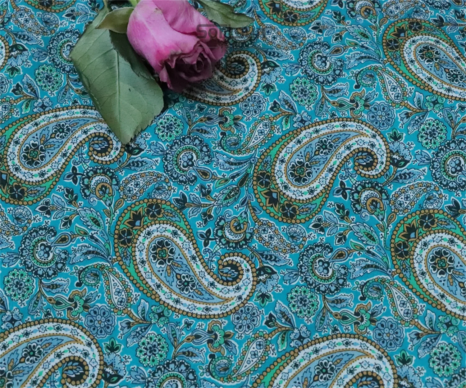 

80 high count cotton printed women's and children's clothing poplin dress fabric DIY sewing fabric