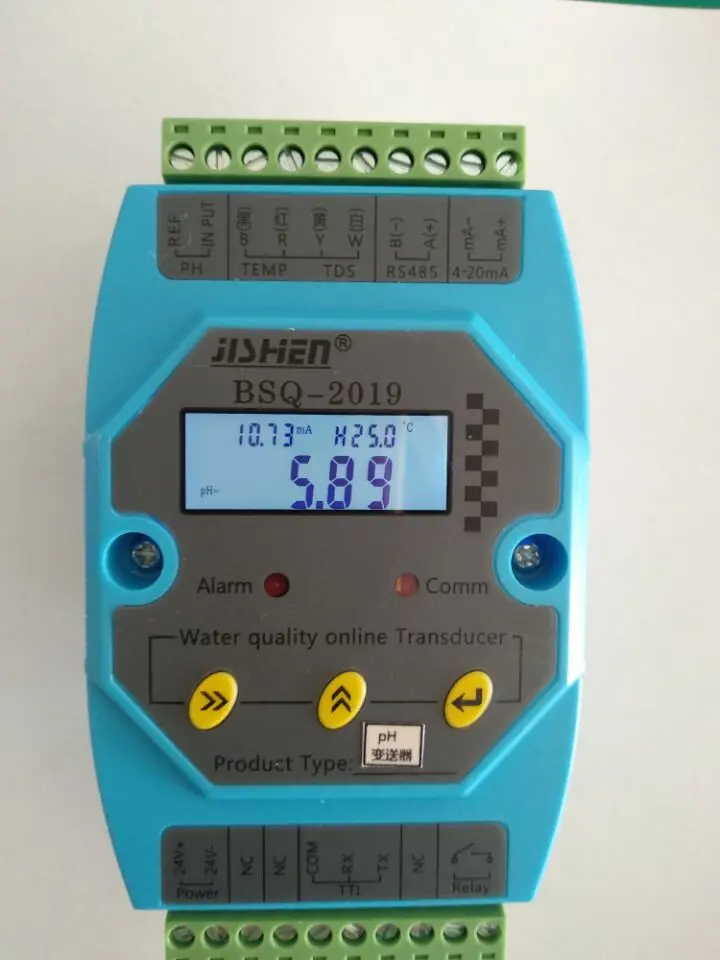

PH control instrument pH transmitter pH module bsq-2019, 4-2mA RS-485 output