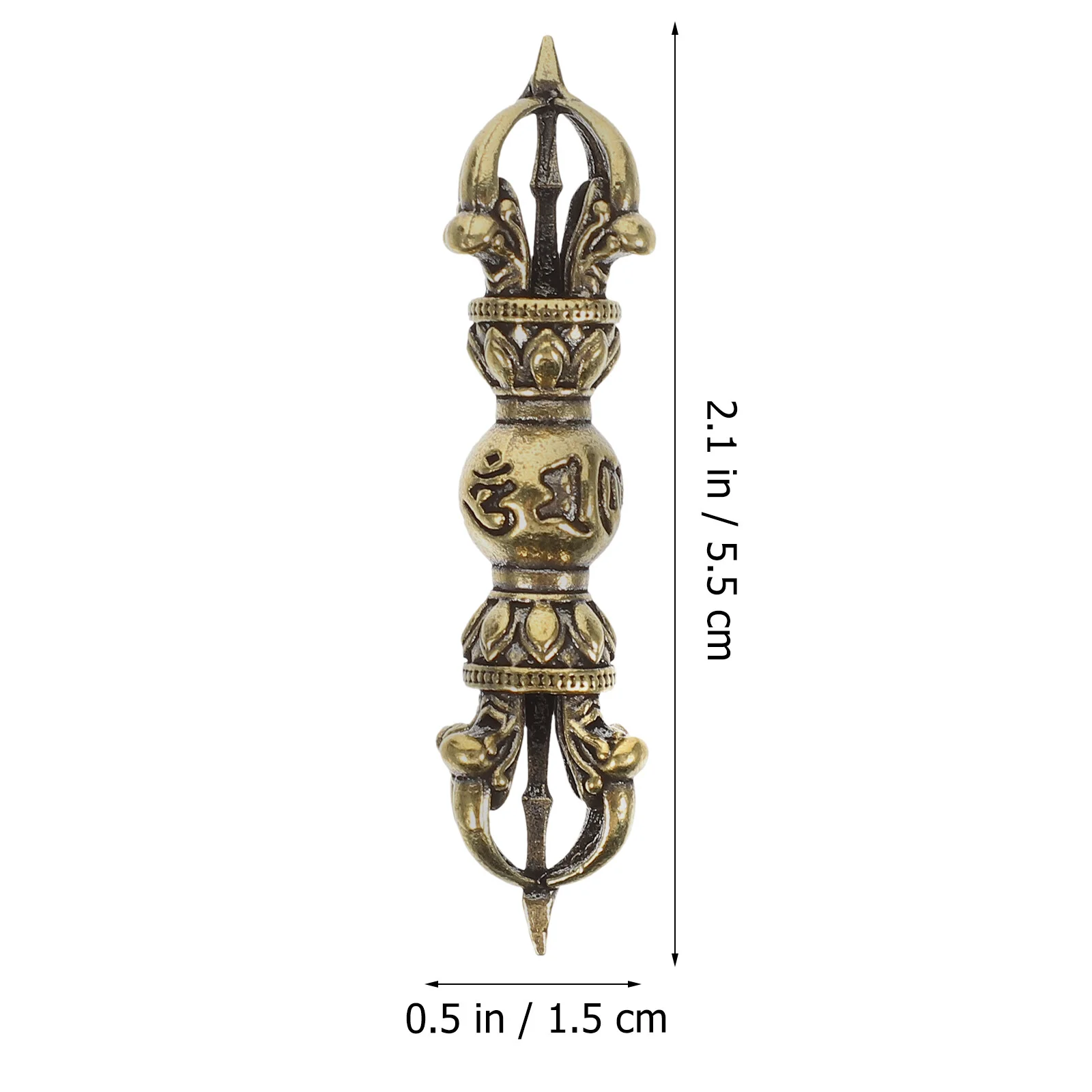 Vajra Pestle Decorative Crafts Religious Brass Light House Decorations Home Household Dharma Buddhism Ornaments