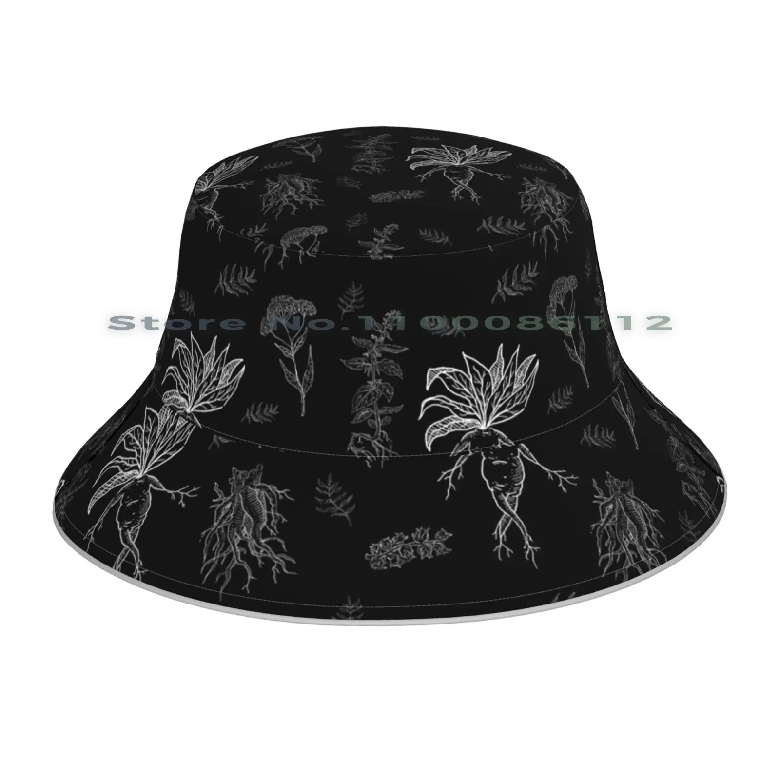 Гербология Панама Солнцезащитная шляпа гербология травы Мандрэг волшебное