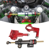 motorcycle steering damper bracket stabilizer for kawasaki ninja 400 ninja400 2018 2019 stabilize safety control
