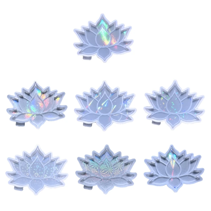 

HXBA подставка силиконовая смола форма Лотос подставка форма эпоксидная форма