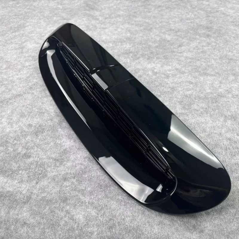 

1 комплект для Mini Cooper S JCW F54 F55 F56 F57 2014-UP ABS глянцевый черный передний капот двигателя, совок, крышка вентиляционного отверстия, накладка