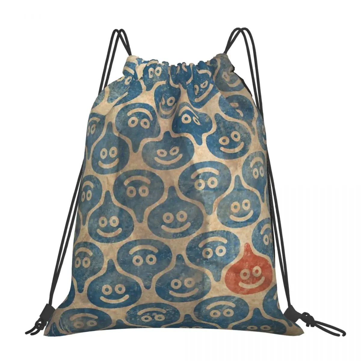 

Dragon Quest Backpacks Multi-function Portable Drawstring Bags Drawstring Bundle Pocket Sundries Bag Book Bags For Man Woman