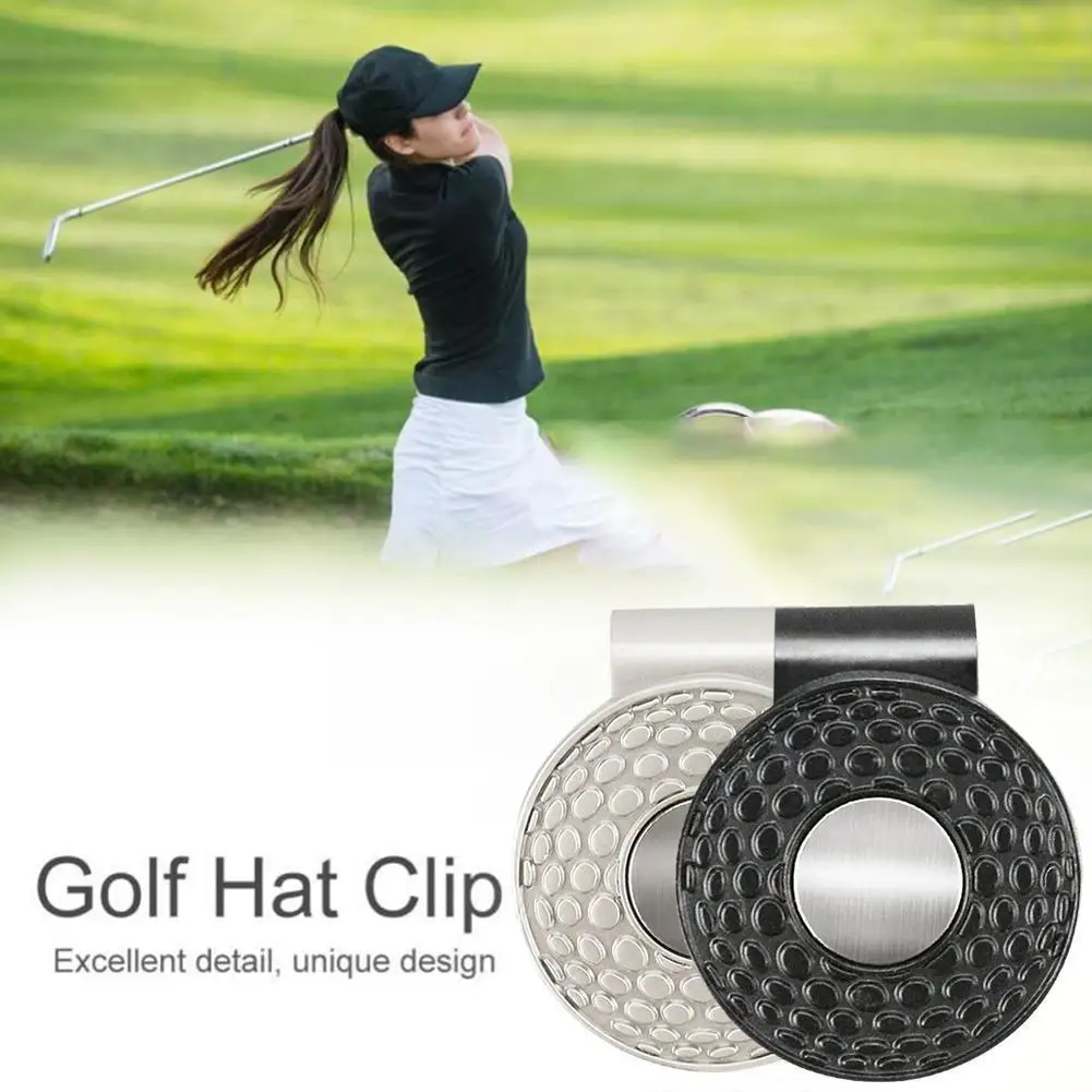 

2023 Different Design Golf Marker Golf Hat Clip Clamp golf metal Golf 25mm 1pcs Ball marker Mark C3R5