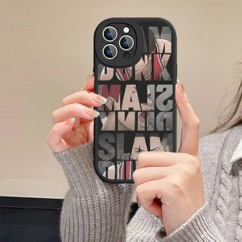 Comic Slam Dunk Sakuragi Phone Case Hard Leather For iPhone 14 13 12 Mini 11 14 Pro Max Xs X Xr 7 8 Plus