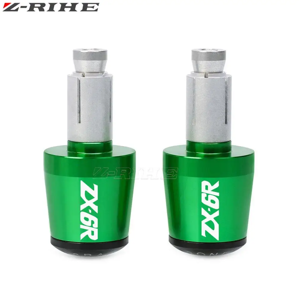 Фото Для Kawasaki Ninja ZX6 ZX6R ZX6RR ZX-6R ZX-6RR мотоциклетная ручка, концы руля, концевые заглушки, антивибрационная заглушка №4