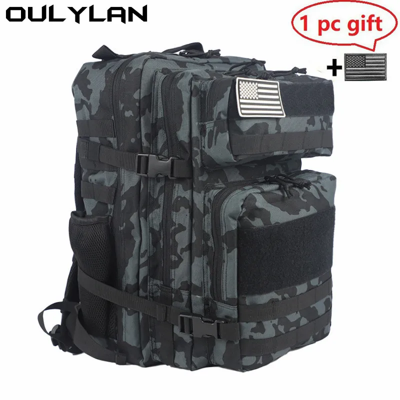 

Oulylan 45L Outdoor Tactical Backpack Camping Hunting Equipment Military Bags Men Woman Waterproof Mountaineering Army Rucksack