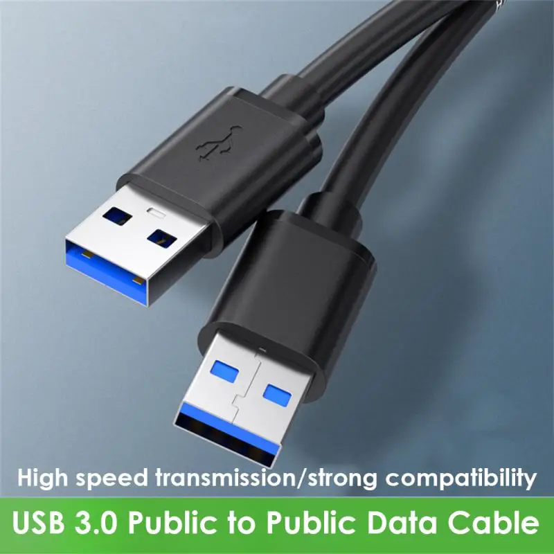 

USB To USB Type A Male To Male Extender USB Extension Cable For Radiator Hard Disk Webcom Camera USB Date Extension Cable