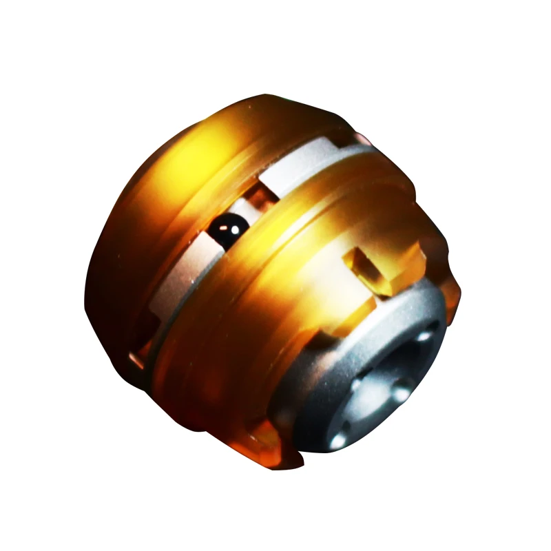 GEEZD ark Matter Five-Generation Fingertip Gyro Copper Titanium Alloy Adult Portable Rotating Bearing Decompression EDC enlarge