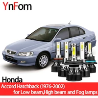 ynfom honda special led headlight bulbs kit for accord hatchback 1976 2002 low beamhigh beamfog lampcar accessories
