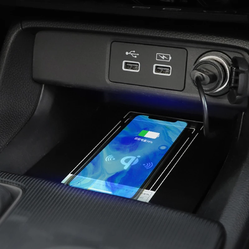 

Автомобильное беспроводное зарядное устройство 15 Вт для Honda Civic Integra 2022 2023, быстрое зарядное устройство для телефона, беспроводное зарядное устройство для телефона, панель для зарядки