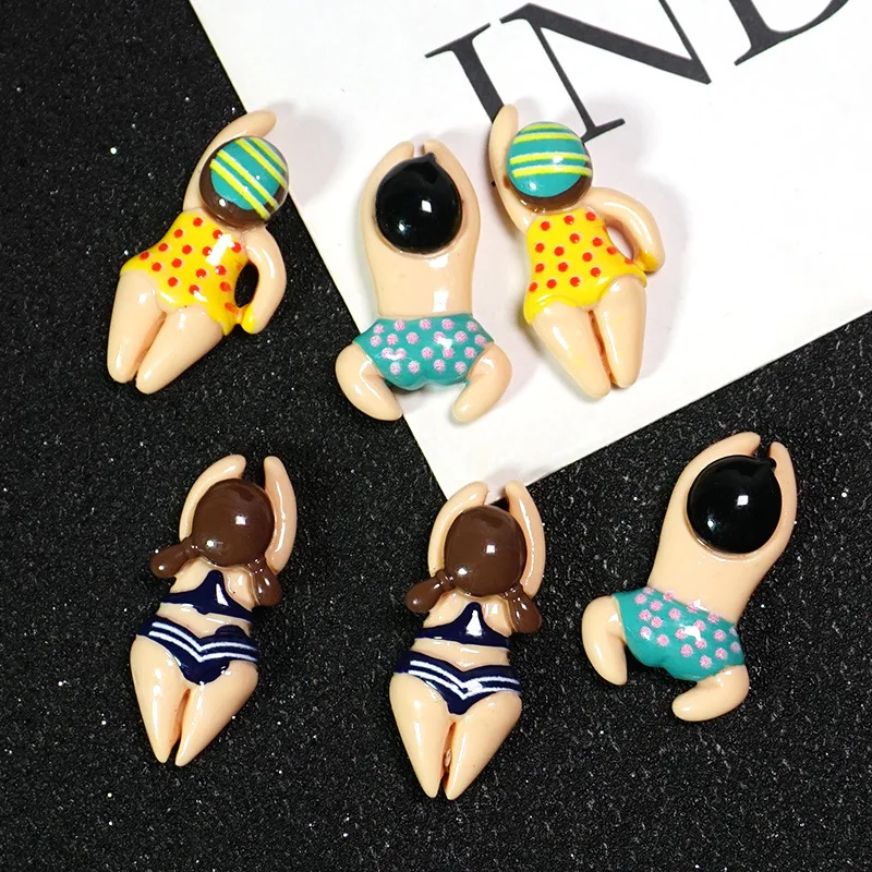 

Cute Half-face Swimmer Resin with Refrigerator Magnets Home Decore Cute Magnets for Fridge