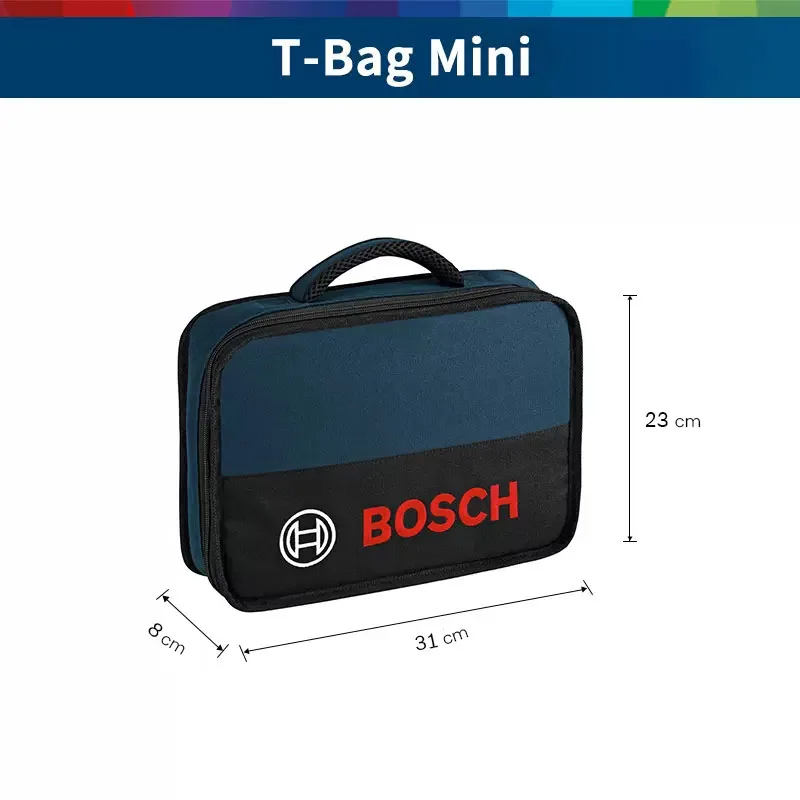 

Сумка для инструментов Bosch, 3 размера, мини/с/м, сумка-органайзер для хранения инструментов, рабочая сумка, плотная водонепроницаемая сумка для электрика, для рыбалки