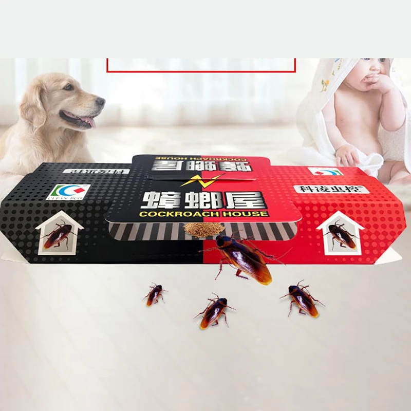 5 шт. наклейки-ловушки для тараканов