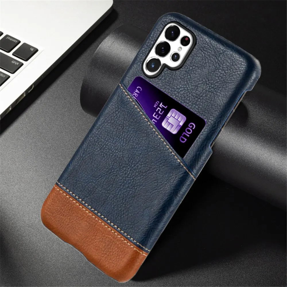 Роскошный чехол-кошелек из искусственной кожи с держателем для кредитных карт