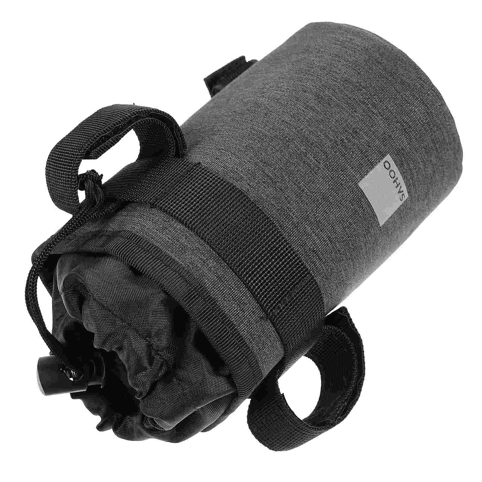 

Bike Bottle Holder Water Handlebar Cup Insulated Kettle Carrier Drink Stem Cycling Accessories Pouch Dumbbells
