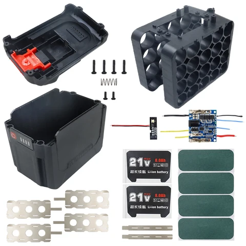 Корпус для аккумуляторов 18650 Dawupine для Makita 18В