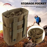 6color outdoor waist pack military tactical waist bag travel drawstring tool pack storage bag