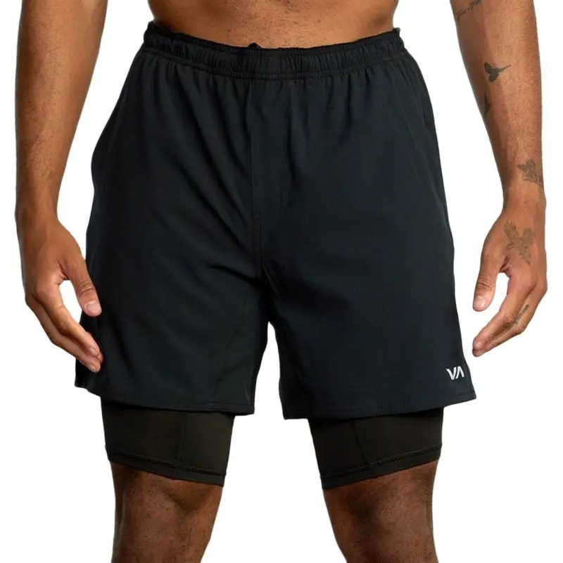 

Men's Summer Sports Training Quick Dry Lightweight Casual Home Breathable Stretch Five Points Fitness Shorts